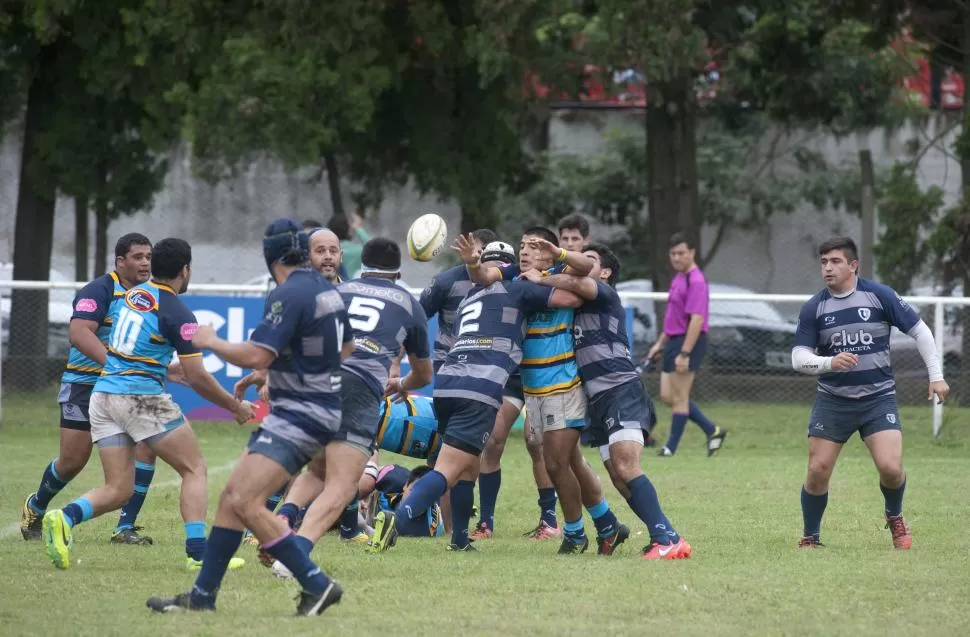 CONFIANZA. El plantel de Coipú sabe que la alta competencia los obliga a mejorar.  LA GACETA / FOTO DE FLORENCIA ZURITA