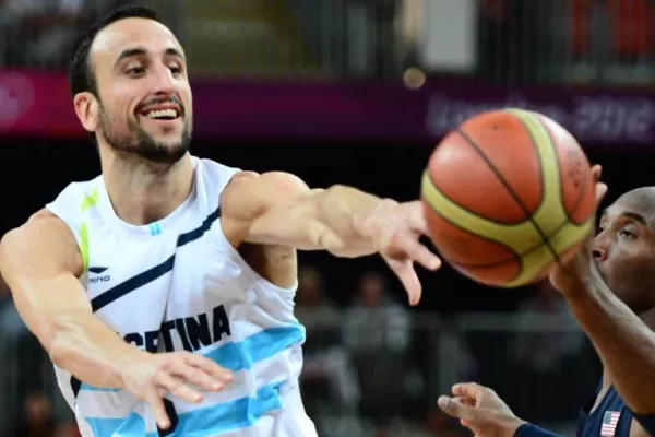 Manu Ginóbili jugará los Juegos Olímpicos con la selección argentina