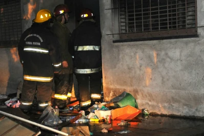 Una mujer murió asfixiada en un principio de incendio