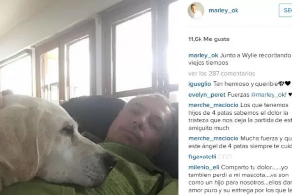 Marley contó a sus seguidores el por qué de su tristeza