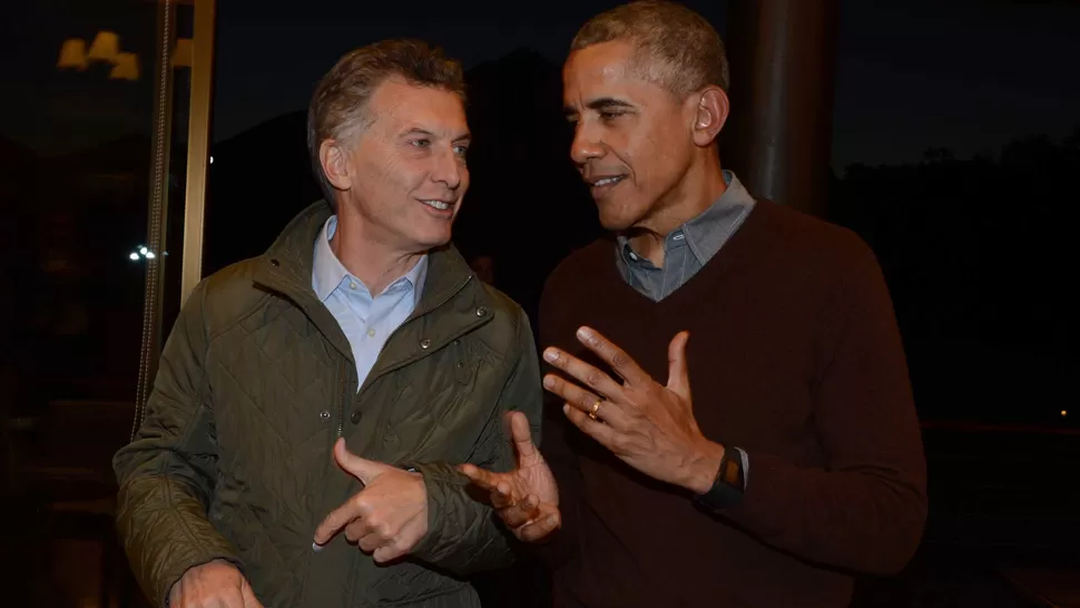 EN BARILOCHE. Macri destacó la cordialidad de Obama durante su visita. REUTERS