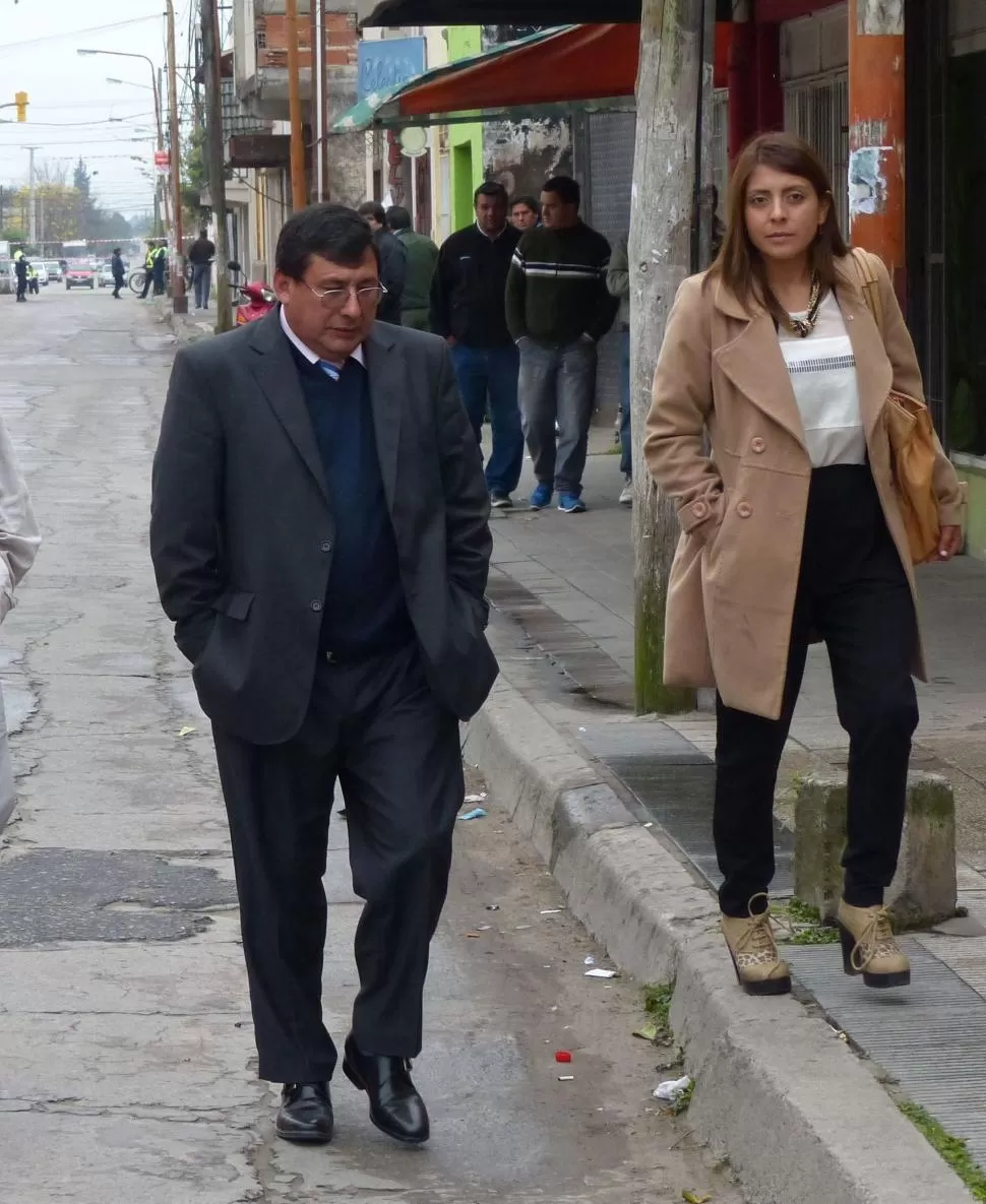 SEPTIEMBRE DE 2015. Yapura Astorga, tras declarar ante el juez en Monteros. la gaceta / foto de Osvaldo Ripoll (archivo)