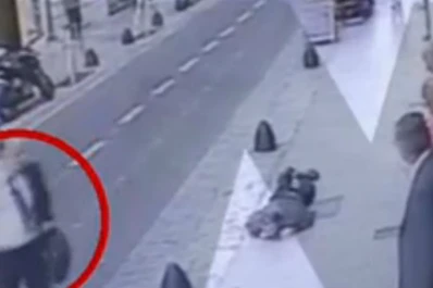 Así mató el abogado a un peatón al intentar balear a un motochorro