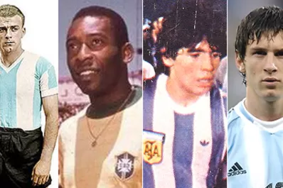 Eligieron al equipo ideal de la historia del fútbol y hay tres argentinos