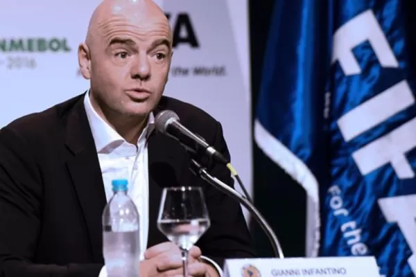 El nuevo presidente de la FIFA aseguró que Argentina y Uruguay deberían organizar el Mundial 2030