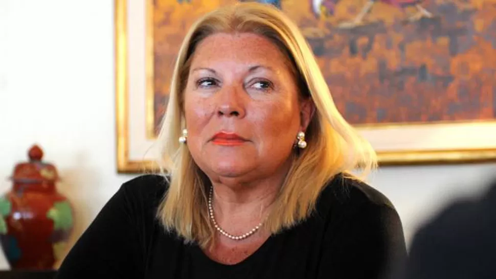 ELISA CARRIO. La diputada cuestionó al presidente Macri. ARCHIVO