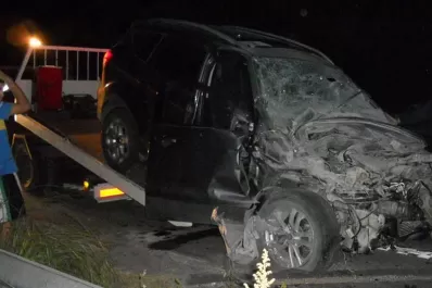 Así quedó el auto de Chano de Tan Biónica