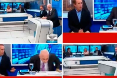 Esta vez no fue Samid: Mauro Viale sufrió un golpazo en su programa de televisión