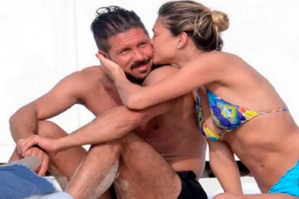 Simeone volverá a ser papá