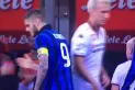Video: Maxi López le negó el saludo a Icardi, que le respondió con ironía