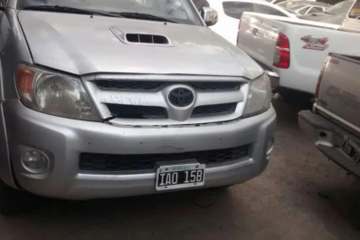 Secuestran dos camionetas mellizas en Tucumán