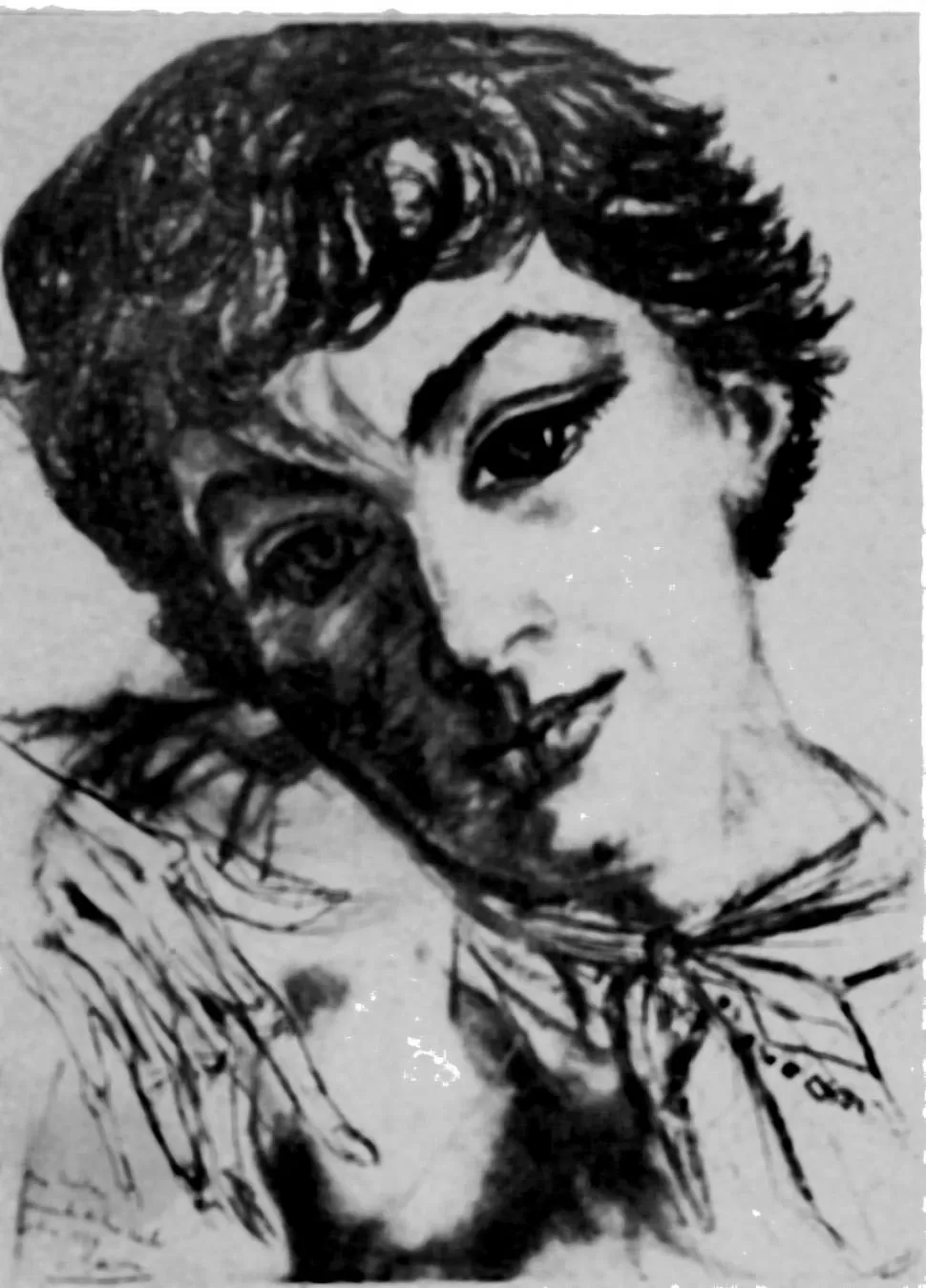 RETRATO. Ariadna Chaves por Antonio Berni. La poeta y el pintor mantuvieron una intensa relación. 