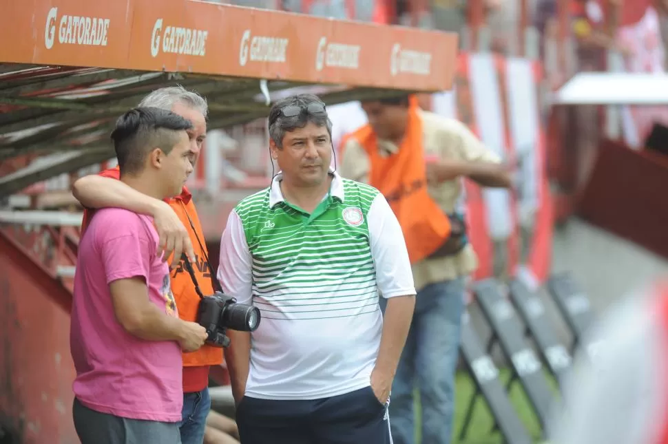 OPTIMISTA. Según Bernasconi, San Jorge está para seguir creciendo. 