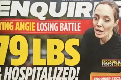 Angelina Jolie está hospitalizada: pesa sólo 35 kilos