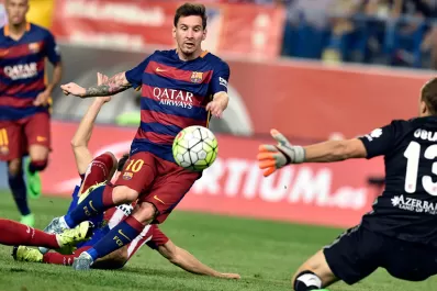 Todos los goles de Messi a Atlético Madrid en sólo 30 segundos