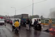 Levantaron los cortes en los tres puentes del acceso este a la capital