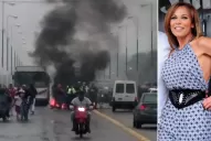 Iliana Calabró se quejó por los cortes de los puentes: es inconstitucional