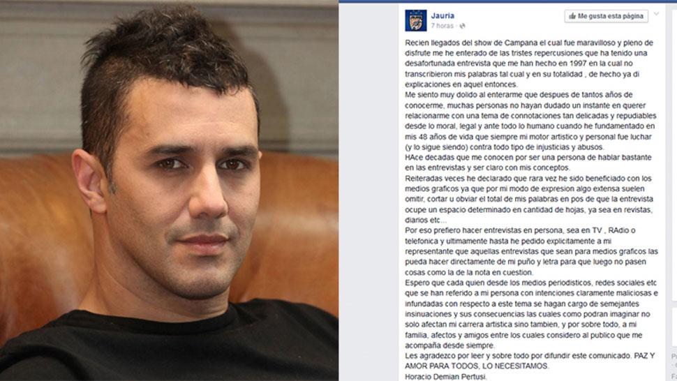 Acusaron a Ciro Pertusi de ped filo y sali a contestar