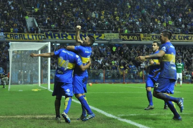 Boca armó la fiesta del gol ante Deportivo Cali y terminó primero