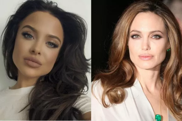 La doble de Angelina Jolie que es furor en Instagram