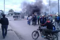 Nuevamente no se pudo circular por el puente Lucas Córdoba