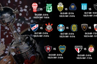 Infografía: así quedaron los cruces por los octavos de final de la Libertadores