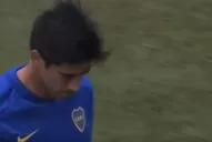 Mirá la patada que le costó la expulsión a Pablo Pérez