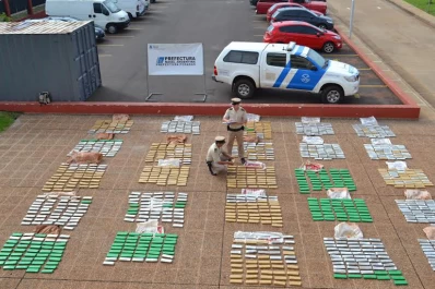 Prefectura secuestró más de 500 kilos de marihuana