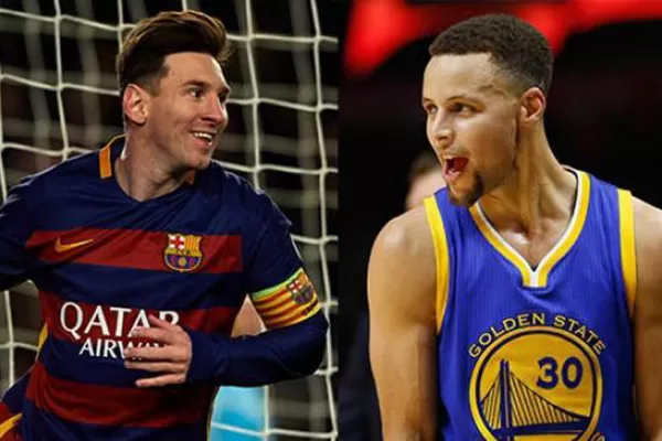 Video: el regalo prometido de Messi a una estrella de la NBA