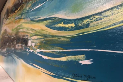 Yungas, pinturas de Cecilia Mizrahi en el Virla