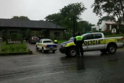 Atrapan a dos asaltantes en un barrio cerrado de San Pablo
