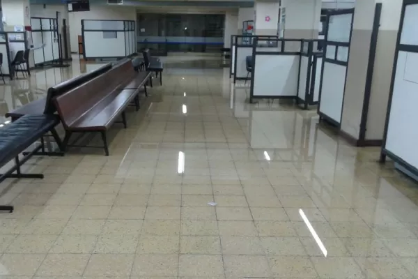 Se inundó el subsuelo del Subsidio de Salud y se restringió la atención