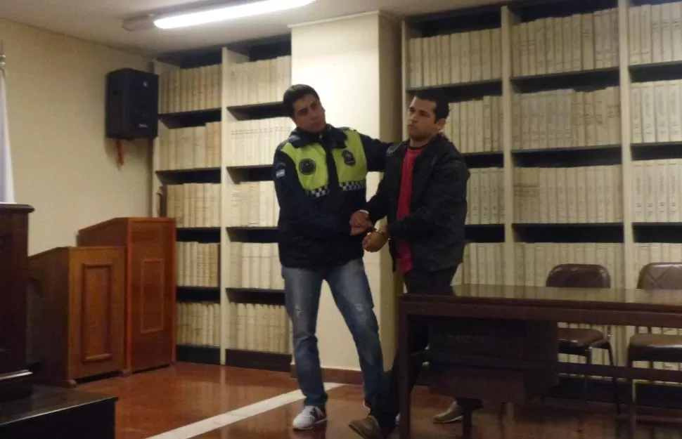 PREVENTIVA. Soria se encontraba detenido desde la semana pasada. El Tribunal lo había declarado en rebeldía. la gaceta / foto de osvaldo ripoll