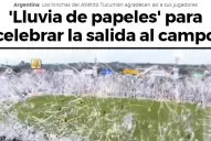 El recibimiento de Atlético llegó a los diarios de España