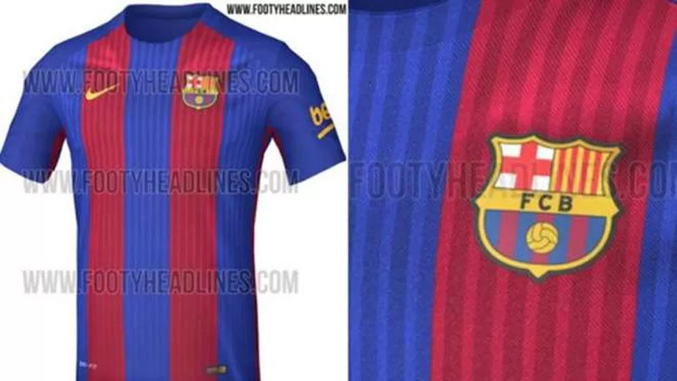 Barcelona tiene lista su nueva camiseta, bien de los 80