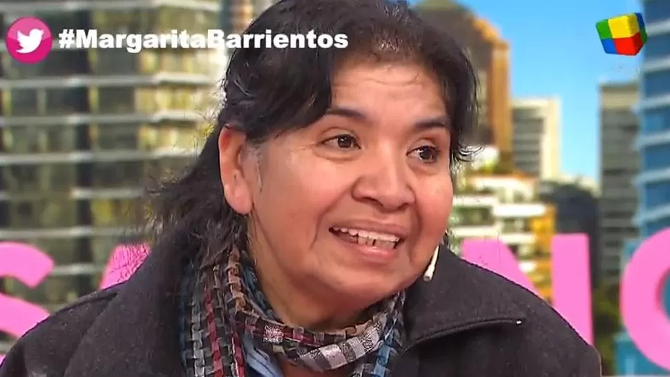 MARGARITA BARRIENTOS. La dirigente social denunció a La Cámpora. ARCHIVO