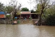 Siguen las lluvias, hay rutas cortadas y cientos de personas continúan aisladas en el sur