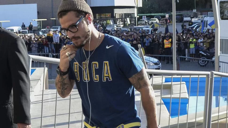 En Boca se cansaron de las actitudes de Daniel Osvaldo y lo echaron