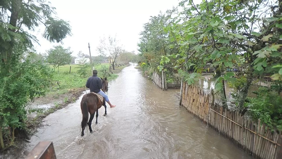 Se suspendieron las clases en Nueva Trinidad a causa de las inundaciones