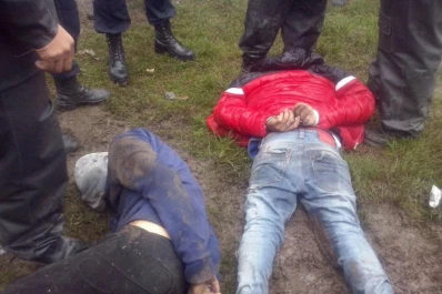 Salieron a cometer asaltos, no robaron nada y los apalearon