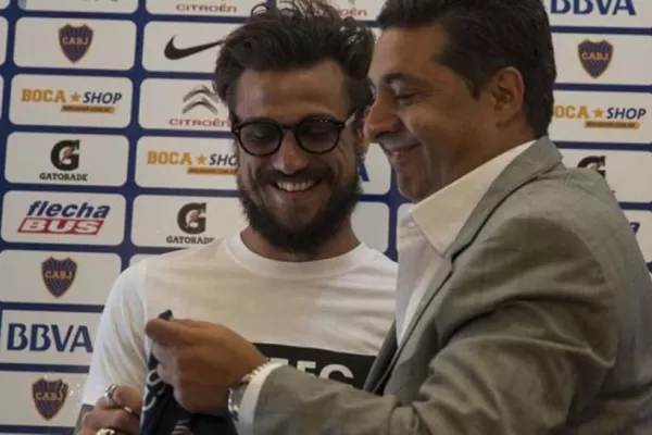 Osvaldo se reunió con Angelici y arregló su salida de Boca