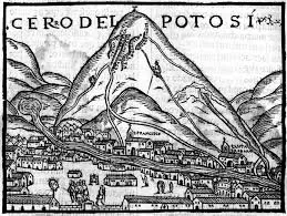 LA VILLA DE POTOSÍ. Una antigua vista de la población que en 1816 estaba ocupada por el enemigo. 