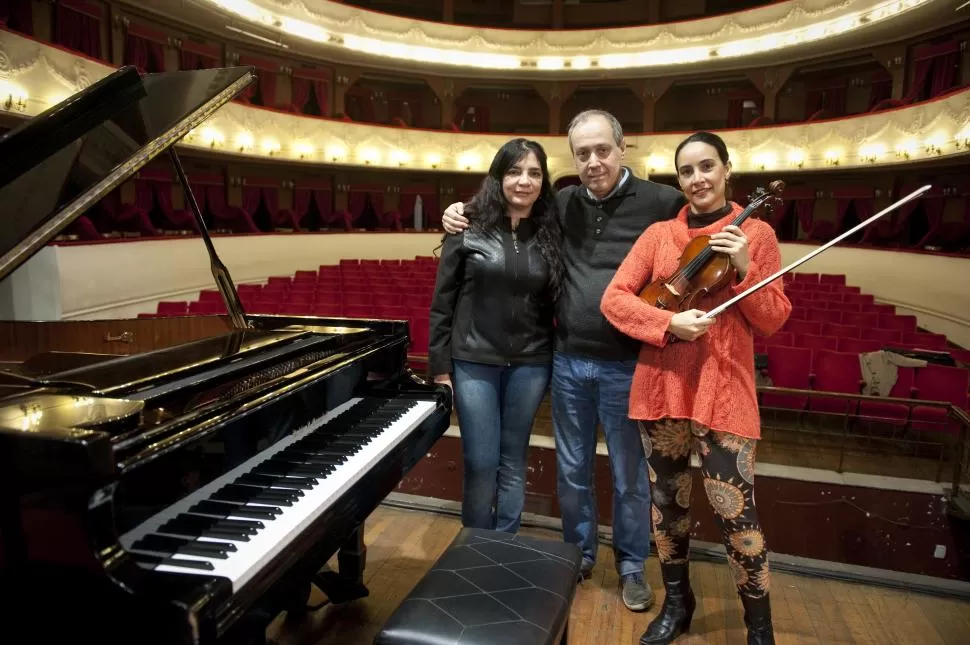 GALA ARGENTINA. El violín y el piano serán los protagonistas de la velada. LA GACETA / FOTO DE FLORENCIA ZURITA.