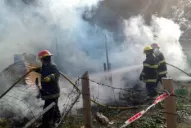 Incendiaron la casa del hombre que mató a Micaela Ortega