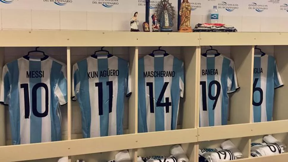 Se confirmaron las camisetas que cada jugador argentino utilizará en la Copa América Centenario