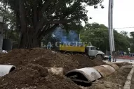 Yedlin prometió que en siete días la SAT terminará una obra en el Monumento al Bicentenario