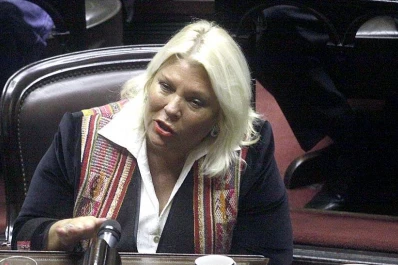 Carrió cuestionó a Prat Gay por haberles pedido perdón a los empresarios españoles