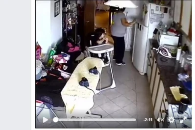 Quedó en libertad la niñera que golpeaba a un bebé