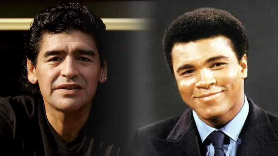 Maradona sobre Muhammad Ali: Se fue el mejor de todos los tiempos