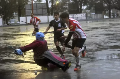 Jugando bajo la lluvia